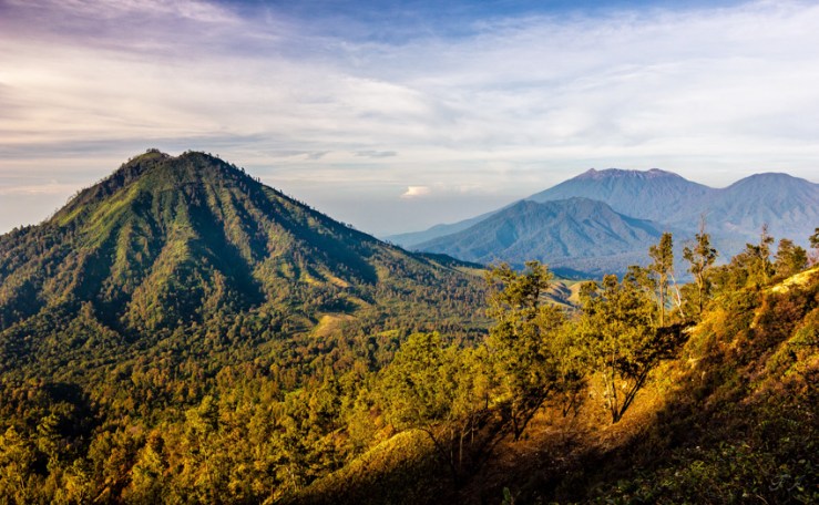 The land of volcanos